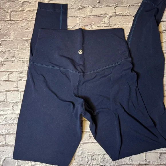 Lululemon Align Navy Leggings Hi-Rise - Picture 3 of 4